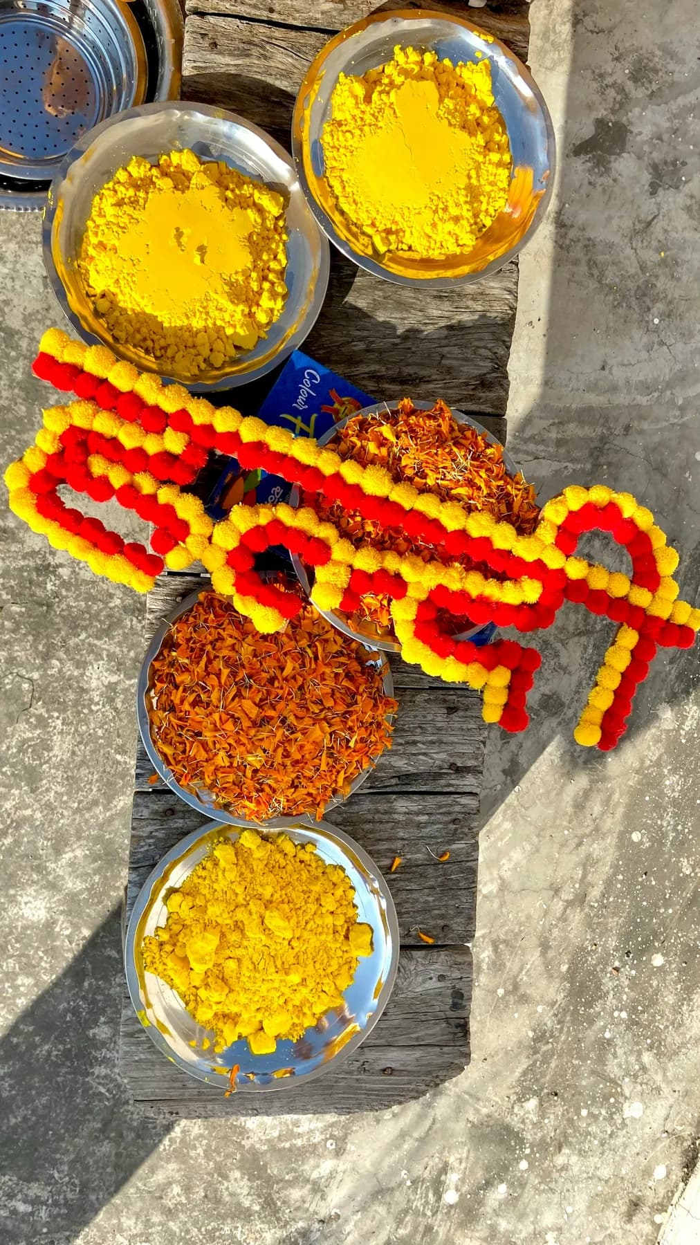 Basant Brunch prep